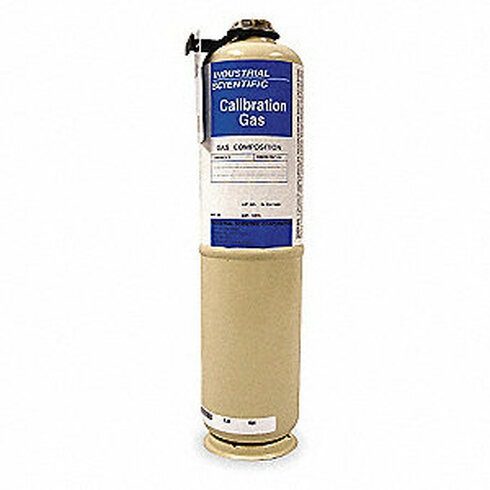 Calibration Gas with iCard, 100 ppm CO, 2.5% CO2, 18% O2, 25% LEL Pentane), 103 Liter, Hazmat thumbnail