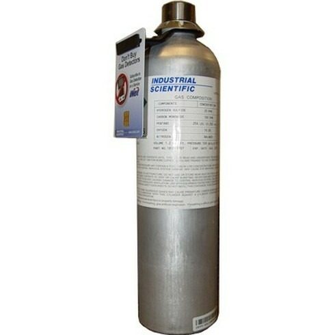 Calibration Gas, NO2 Nitrogen Dioxide 5 ppm, 34 Liter, w/iCard, Hazmat